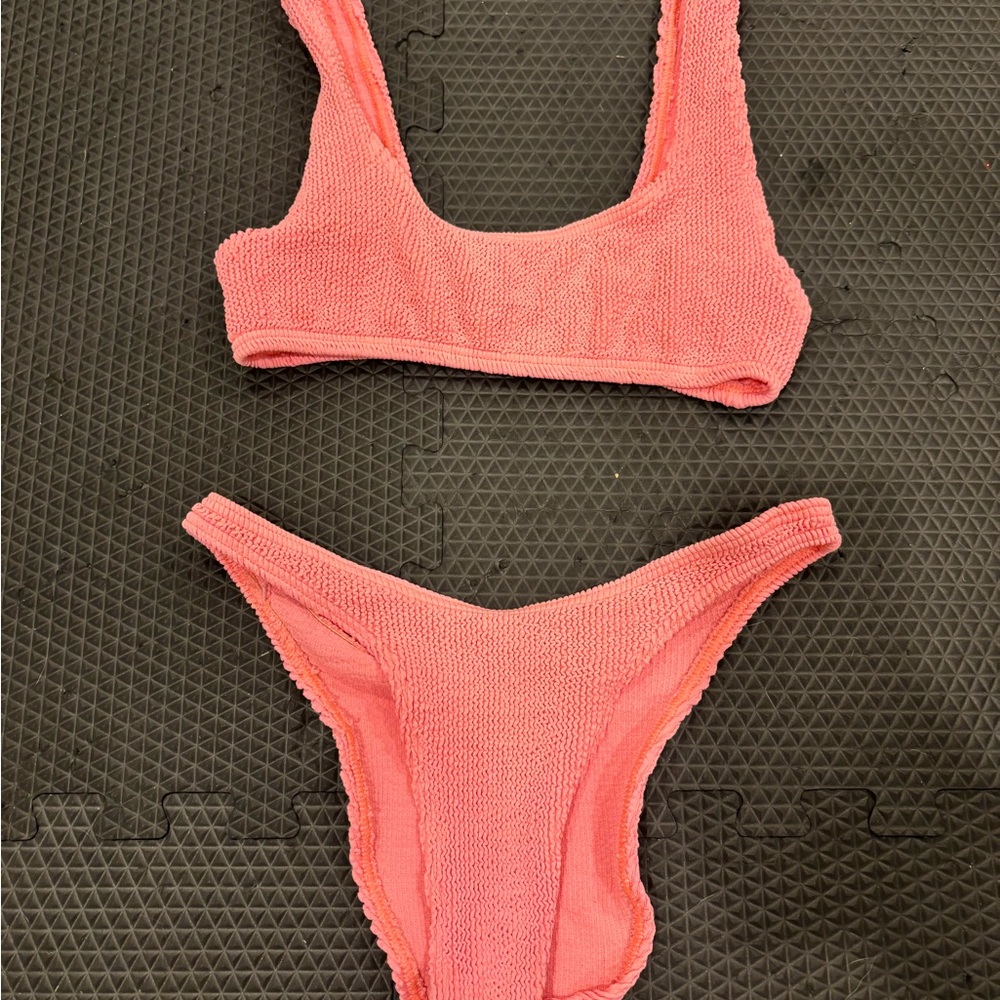 Abound Coral Bikini Set